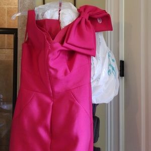 Camille La Vie Bow Long Gown